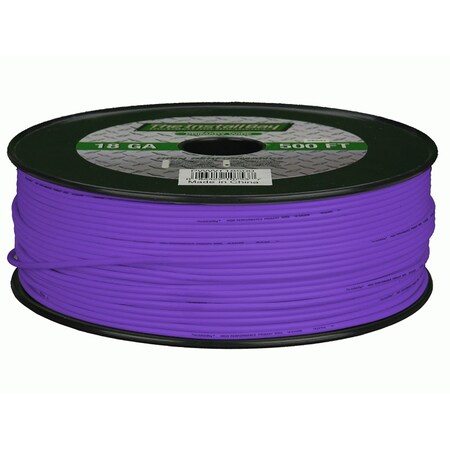Install Bay Primary Wire, 16 AWG, Copper, Purple PWPL16500